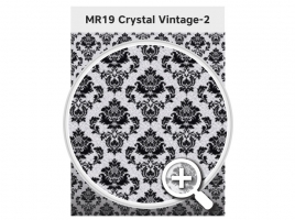 Зеркало MIRACLE 19 Crystal Vintage-2 серебро - купемаркет.рф