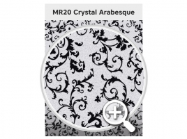 Зеркало MIRACLE 20 Crystal Arabesque серебро - купемаркет.рф